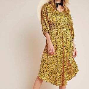 Anthropologie Marigold Dress